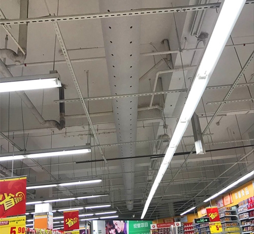 超市用纤维布风管